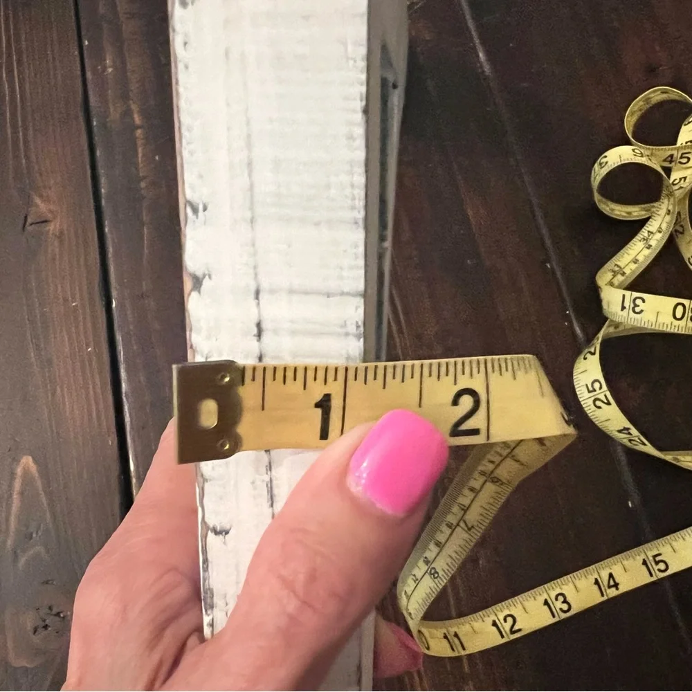 Vintage Victorian Gingerbread White Wooden Wall Decor Accent